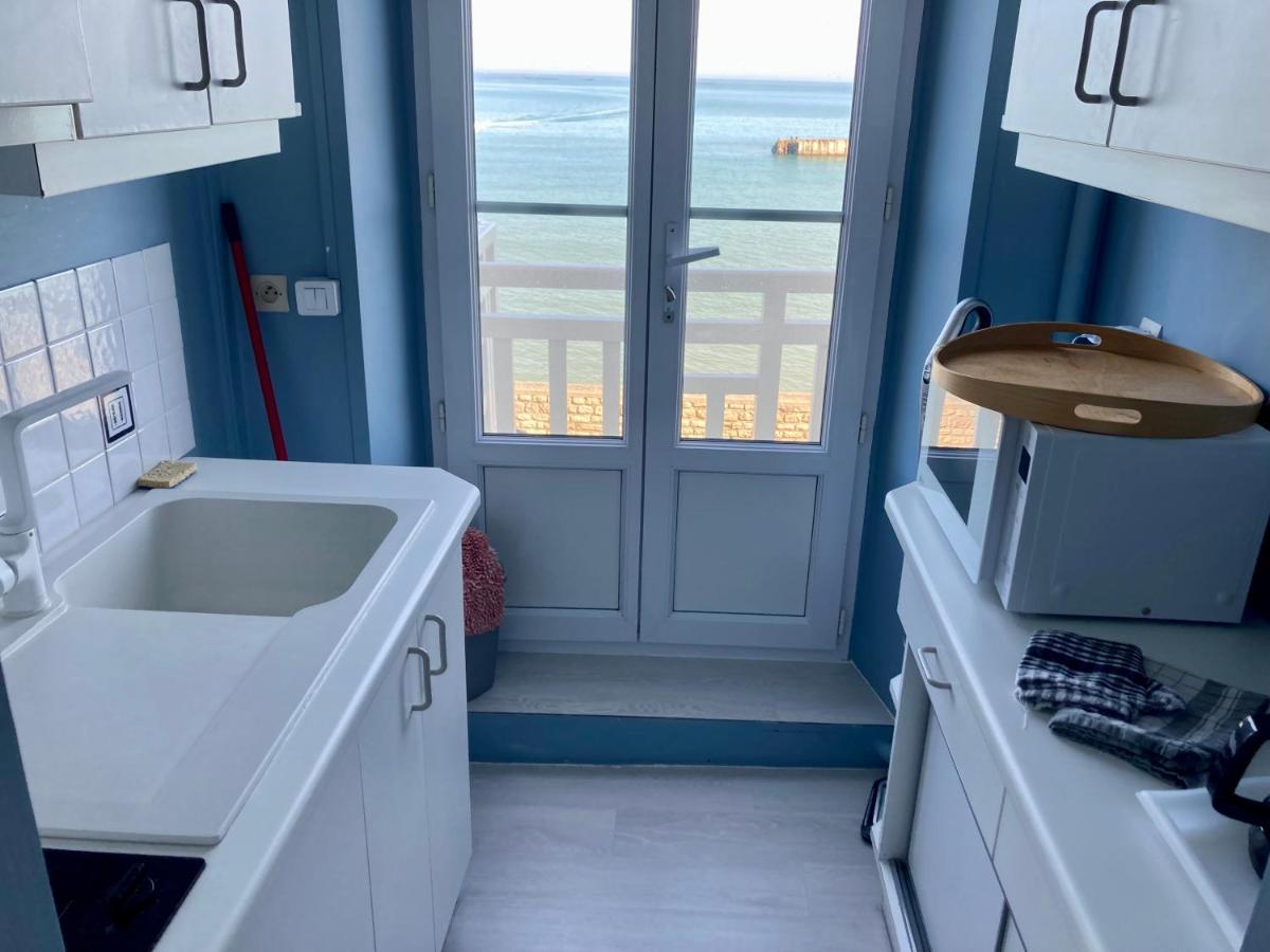 Appartement De Standing - Avec Terrasse Et Vue Mer Arromanches-les-Bains Zewnętrze zdjęcie