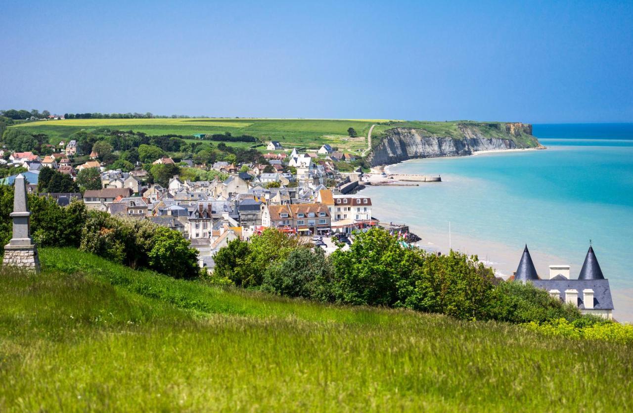 Appartement De Standing - Avec Terrasse Et Vue Mer Arromanches-les-Bains Zewnętrze zdjęcie